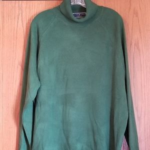 Karen Scott 3x green turtleneck sweater